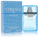 Versace Man by Versace Eau Fraiche Eau De Toilette Spray (Blue) 1 oz (Men)