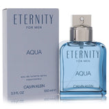 Eternity Aqua by Calvin Klein Eau De Toilette Spray 3.4 oz (Men)