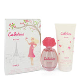 Cabotine Rose by Parfums Gres Gift Set -- 3.4 oz Eau De Toilette Spray + 6.7 oz Body Lotion (Women)