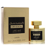 Lattafa Confidential Private Gold by Lattafa Eau De Parfum Spray (Unisex) 3.4 oz (Men)