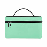 Cosmetic Bag, Seafoam Green Travel Case