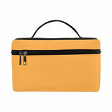 Cosmetic Bag, Yellow Orange Travel Case