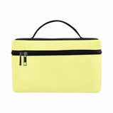Cosmetic Bag, Pastel Yellow Travel Case