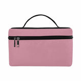 Cosmetic Bag, Puce Red Travel Case