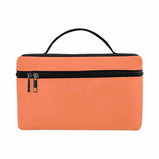 Cosmetic Bag, Coral Red Travel Case