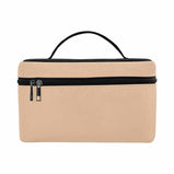 Cosmetic Bag, Nude Brown Travel Case