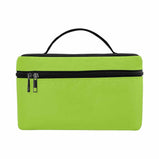 Cosmetic Bag, Yellow Green Travel Case