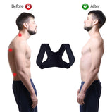 Posture Corrector Men Women Upper Back Pain Brace Clavicle Support Straightener
