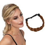 Bohemian Braided Headband, Oversized Classic Wide Braids