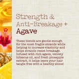 Maui Moisture Strength & Anti-Breakage + Agave Moisturizing Daily Conditioner with Aloe, 13 Fl Oz