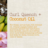 Maui Moisture Curl Quench + Coconut Oil Shampoo to Detangle Tight Curly Hair, 19.5 fl oz