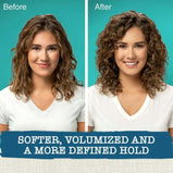 Maui Moisture flexible Hold + Coconut Milk Curl Foam Mousse, Curly Hair Styling, 8.5 fl oz