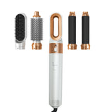 Professional Hair Dryer Brush  Brushless Motor Ionic Hot Air Volumizing Blow Dryer Brush Set With Diffuser, Straightening Air Styling Curling Iron Wand Styling Tools