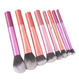 8pcs Makeup Brush Kit Soft Synthetic Hair Make Up Brushes Cosmetic Makeup Tools