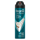Degree Advanced Long Lasting Antiperspirant Deodorant Dry Spray, Coconut Rush, 3.8 oz