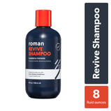 Roman Men's Revive Shampoo to Exfoliate and Clarify with Peppermint, 8 fl oz