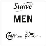 Suave Men Moisture 2-in-1 Shampoo & Conditioner, All Hair Types 28 oz