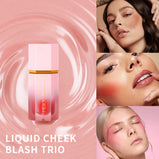 Liquid Blush Matte Finish-Love Cake  Gel Cream Blush  Long Lasting Non-Fading Blusher