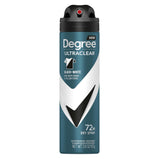 Degree Ultra Clear Long Lasting Antiperspirant Deodorant Dry Spray, Woody, 3.8 oz