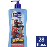 Suave Kids Fresh Spider-Sense, 3 in 1 Shampoo Conditioner Body Wash, All Hair Types 28 oz