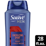 Suave Men Sport Body Wash Fragrance Body Wash and Shower Gel;  28 oz