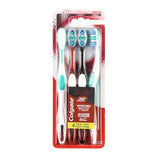 Colgate 360 Advanced Optic Toothbrush with Tongue;  Medium;  4 Count