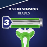 Gillette Sensor3 Sensitive Men's Disposable Razor;  1 Razor