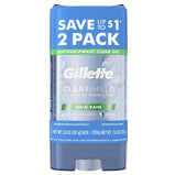 Gillette Antiperspirant and Deodorant for Men; Wild Rain;  Twin Pack; 3.8 oz