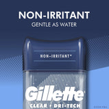 Gillette Antiperspirant Deodorant for Men;  Clear Shield;  3.8 oz