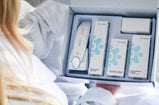 The Glow & Sculpt Facial Kit with the Patented Eno Facial Device. A complete kit for enhancing your natural glow and restoring more youthful facial contours.