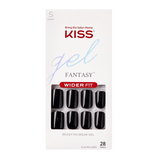 KISS Gel Fantasy Ready-to-Wear Fake Nails, Just Right, 28 Count