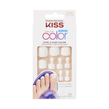 KISS Salon Color Toenails White This Is Classic