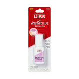 KISS Insta Glue Brush On Super Strength Nail Adhesive 0.17 Oz