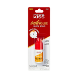 KISS Insta Glue Brush On Super Strength Nail Adhesive 0.17 Oz