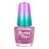 L.A. COLORS Mermaid Magic Nail Polish Pink Pearl 0.44 fl oz