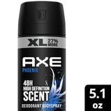 Axe Body Spray Deodorant Phoenix, 5.1 oz Twin