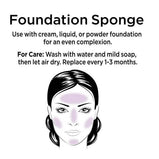 Equate Beauty Foundation Sponge, 1 Count