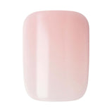 KISS imPRESS Bare but better Short Square Gel Press-On Nails, Glossy Light Pink, 30 Pieces