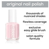 essie Salon Quality 8 Free Vegan Nail Polish, Sheer Pale Pink, 0.46 fl oz