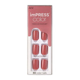 imPRESS Color Press-on Manicure, Platonic Pink, Short