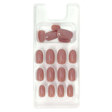 L.A. COLORS Shine Nail Trend Nail Tips, Almond Shape, Yes Ma'am, 24 Pieces