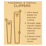 Equate Beauty Fingernail & Toenail Clippers, 2 Pack