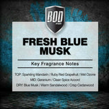 BOD Man Fragrance Body Spray, Blue Musk, 8 fl oz