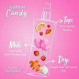 Body Fantasies Signature Fragrance Body Spray, Cotton Candy, 8 fl oz