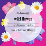 Bodycology Wildflower Fragrance Body Mist, 8 oz