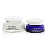 ELIZABETH ARDEN - Visible Difference Day & Night Duo: Refining Moisture Cream Complex 100ml/3.4oz+Good Night's Sleep Restoring Cream 50ml/1.7oz 2pcs