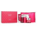 ESTEE LAUDER - Nutritious Super-Pomegranate Nourish All Night Set: Night Creme+ Milky Lotion+ Lotion Intense Moist+ Cleansing Form ... 4pcs+2bags