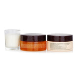 NUXE - Honey Lover Set: Nourishing Body Scrub 175ml + Melting Honey Body Oil Balm 200ml + Candle 70g ANM02305A / 032691 3pcs