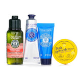 L'OCCITANE - Concentre De Provence Body Set: Body Cream 20ml + Intense Repair Shampoo 75ml + Shea Hand Cream 30ml + Lip Balm 15g 698679 4pcs+1bag