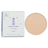 KOSE - Sekkisei Snow CC Powder Case With Sponge SPF 14 #01 272802 8g/0.28oz